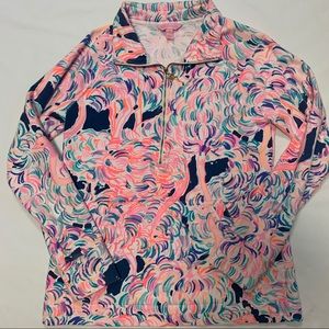 Lilly Pulitzer 1/4 zip NO FLAWS!